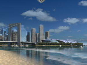 Beach 3D Model