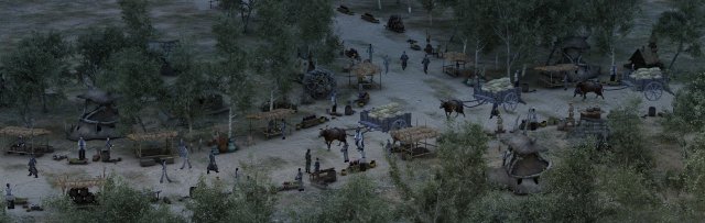 Ancient market 3D Model .c4d .max .obj .3ds .fbx .stl .blend 