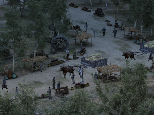 Ancient market Modelo 3D