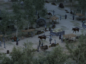 Ancient market 3D Model