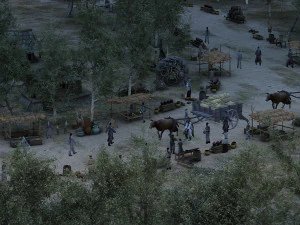 Ancient market 3D Model