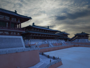 Daming Palace 3D मॉडल