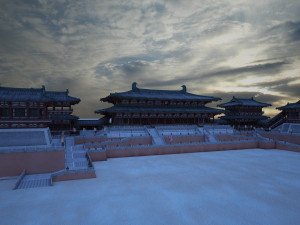 Daming Palace 3D मॉडल
