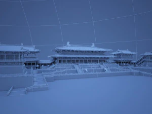 Daming Palace 3D Model