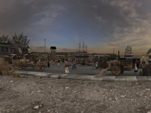 Ancient port 3D Model