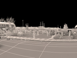 Ancient port 3D Модель