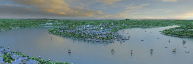 Ancient pier Modelo 3D .c4d .max .obj .3ds .fbx .stl .blend 