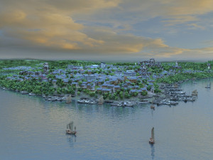 Ancient pier Modelo 3D