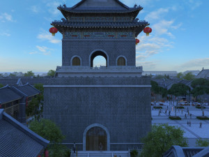 Ancient building 3D Model