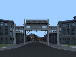 Ancient architecture 3D 모델