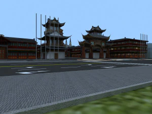Ancient architecture 3D Model