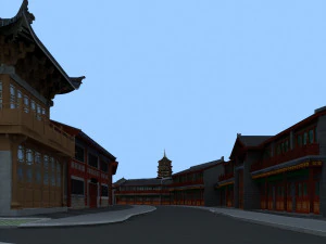 Ancient architecture 3D Model