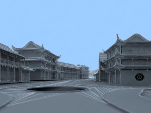 Ancient architecture 3D Model