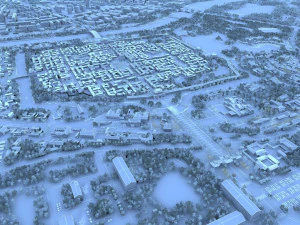 City building 3D Model