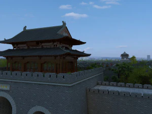 Ancient architecture 3D Model