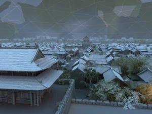 Ancient architecture 3D Model