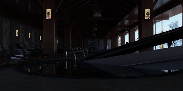Health museum Modelo 3D .c4d .max .obj .3ds .fbx .stl .blend