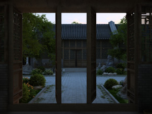 Ancient architecture 3D-Modell