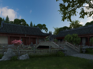 Temple Modelo 3D