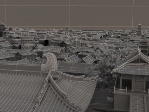 Ancient architecture 3D Model