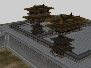 Ancient architecture 3D Model