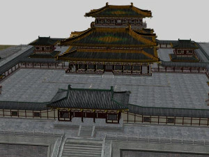 Ancient architecture 3D Model