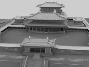 Ancient architecture 3D Model