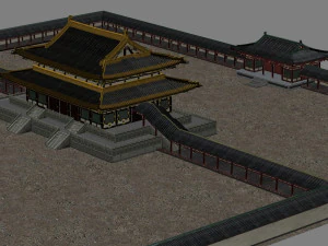 Ancient architecture 3D Model