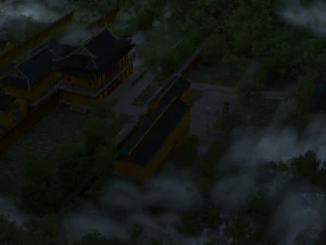 고대 사원 3D 모델