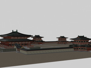 Ancient palace Modèle 3D