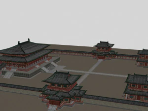 Ancient palace 3D Model