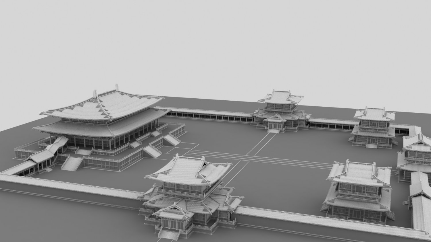 3d модели дворцов
