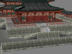 Ancient palace 3D Model