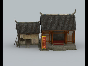 Ancient store 3D Model