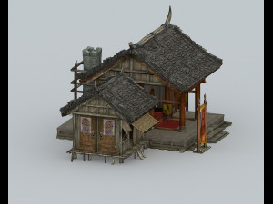 Ancient store 3D Model