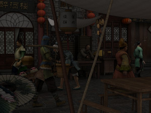 Ancient market 3D Model