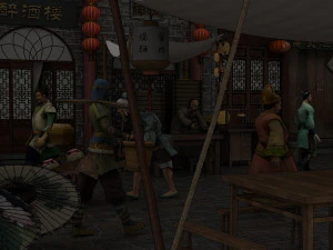 Mercado antiguo Modelo 3D