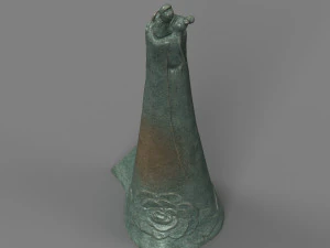 Bronze Lovers 3D Model