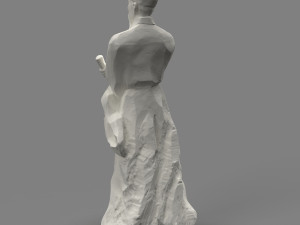 Wang Anshi 3D Model