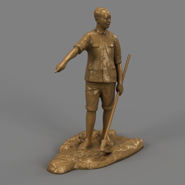 Wang zhen 3D Model .c4d .max .obj .3ds .fbx .stl .blend 