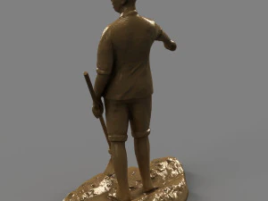 Wang zhen 3D Model
