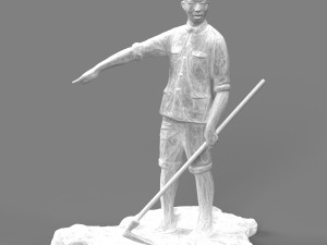 Wang zhen 3D Model
