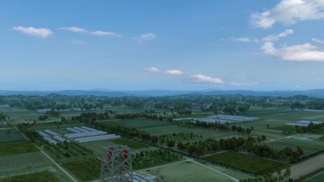 Rural area 3Dモデル .c4d .max .obj .3ds .fbx .stl .blend 