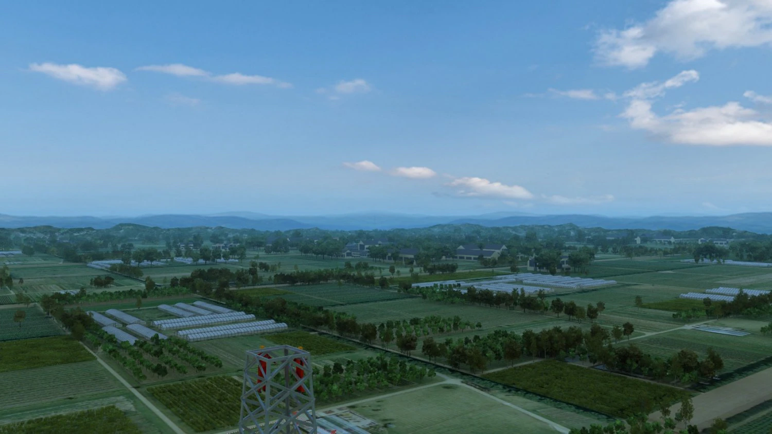 Rural area 3D Model .c4d .max .obj .3ds .fbx .stl .blend 