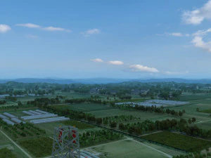 Obszar wiejski Model 3D