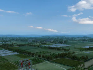 Rural area 3D Model