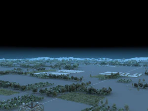 Rural area 3D Model