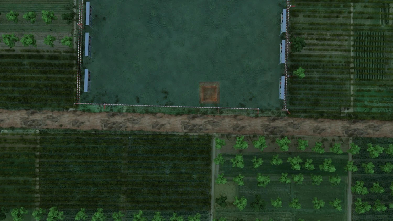 Rural area 3D Model .c4d .max .obj .3ds .fbx .stl .blend 