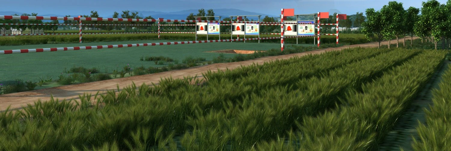 Rural area 3D Model .c4d .max .obj .3ds .fbx .stl .blend 