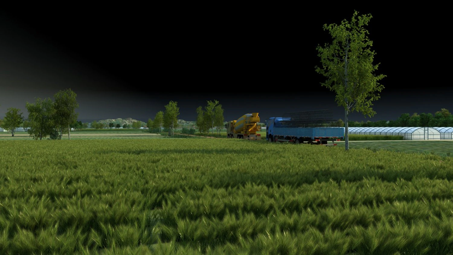 Rural area 3D Model .c4d .max .obj .3ds .fbx .stl .blend 